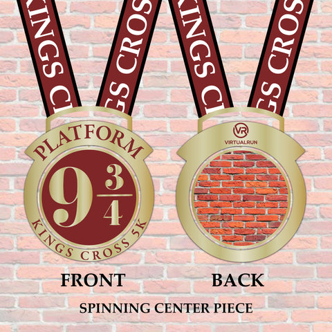 Kings Cross 5k!- Throwback Medal