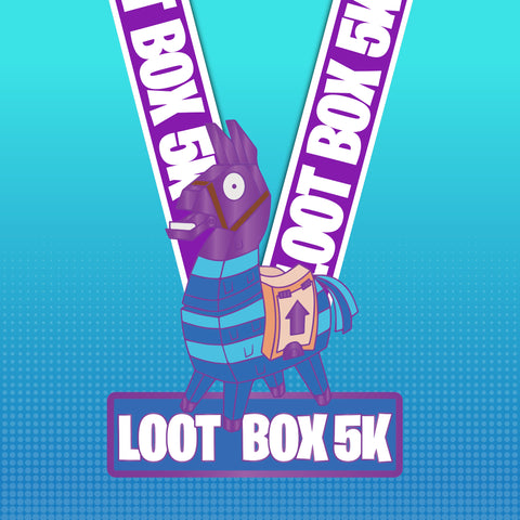 Loot Box 5K- Throwback Medal